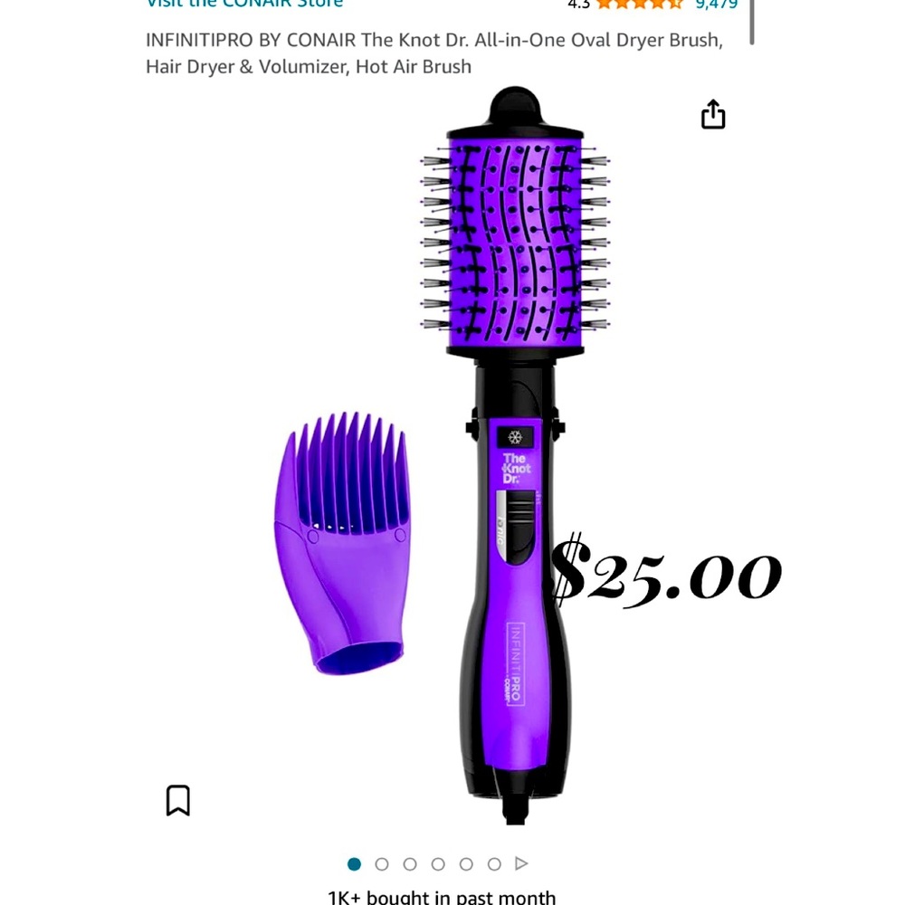 Curling iron new in box